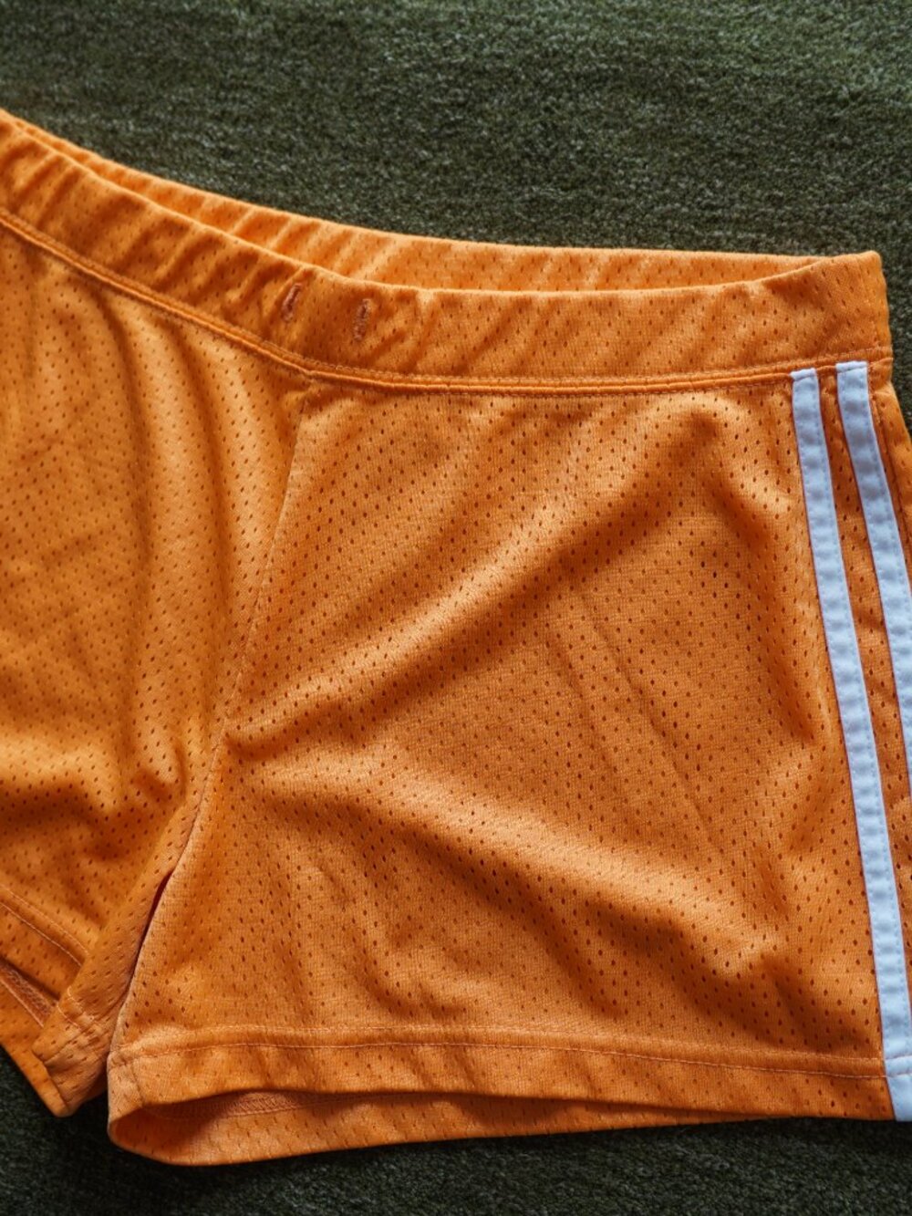 No Boundaries Orange Athletic Shorts 🍊🤍 best fit womens M - Picture 3 of 6